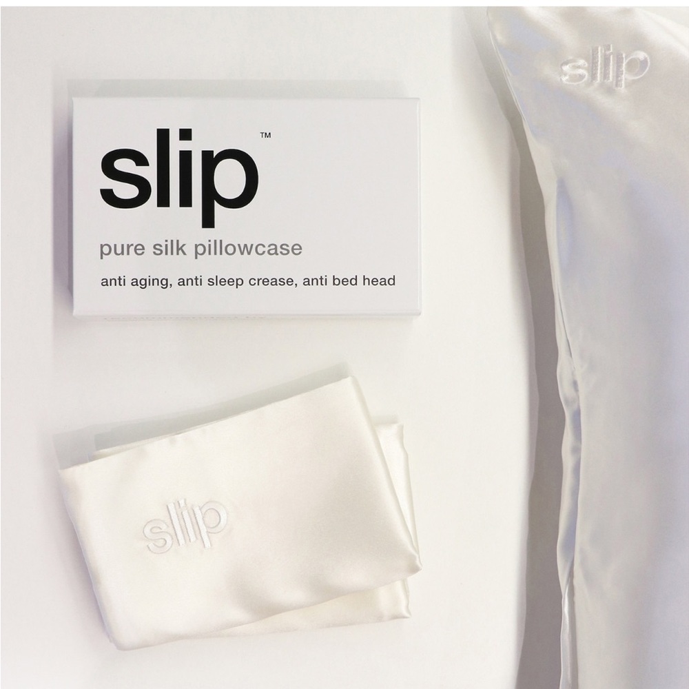 *New* Slip Silk Standard Pillowcase - White